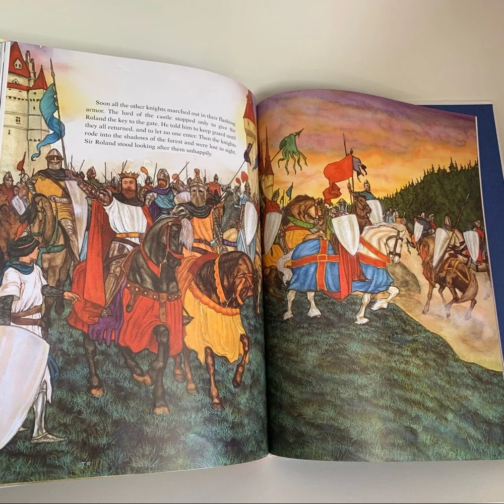 Large hardcover art heroes book